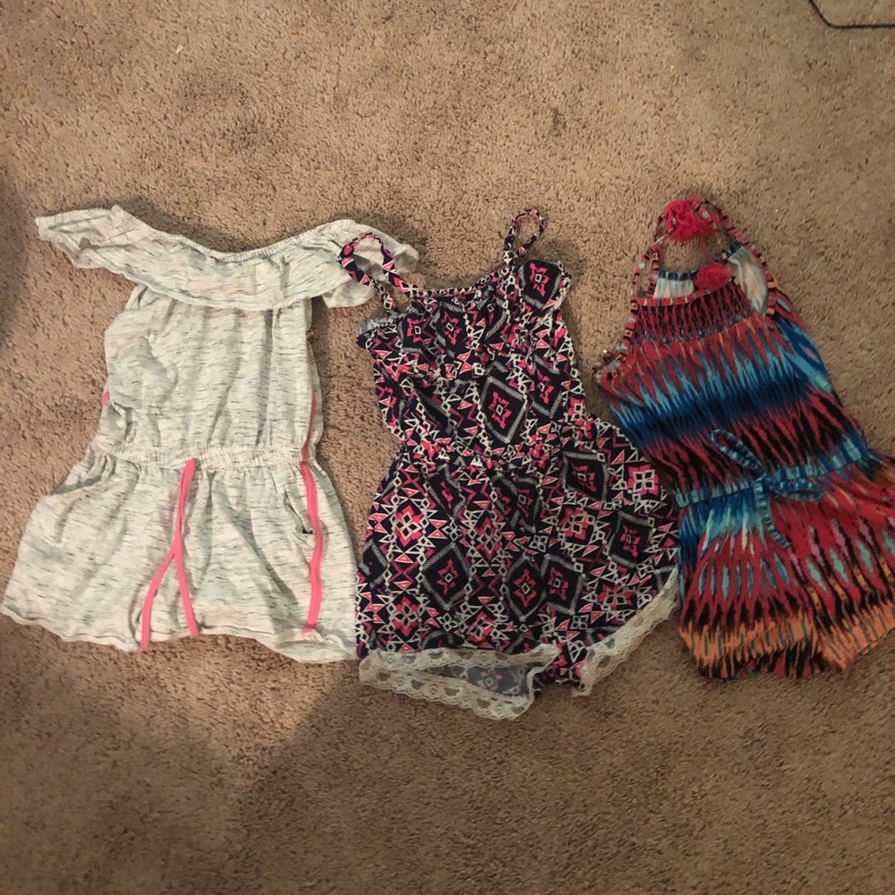 3 rompers